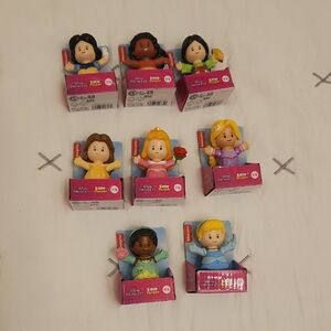 Bundle Of 8 Little People Disney Princess